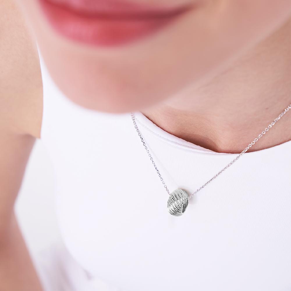 Unoaerre Collana In Argento Con Pendente | UNOAERRE Gioielli