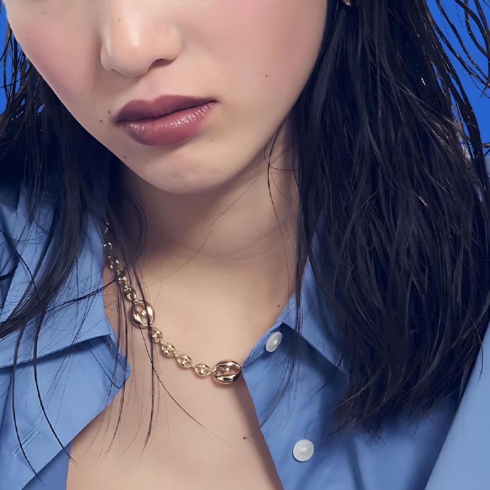 Unoaerre Collana In Argento Dorato | UNOAERRE Gioielli