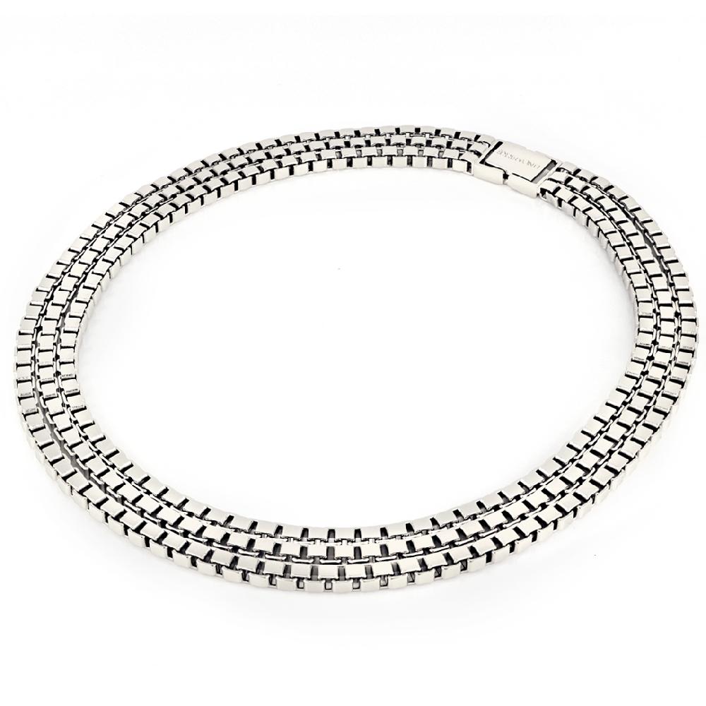 Unoaerre collana in bronzo argentato 504595 | UNOAERRE Gioielli