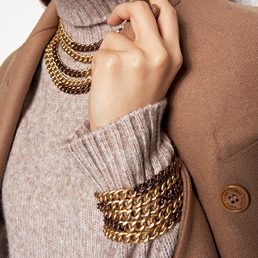 Unoaerre Collana In Bronzo Cioccolato 502836 | UNOAERRE Gioielli