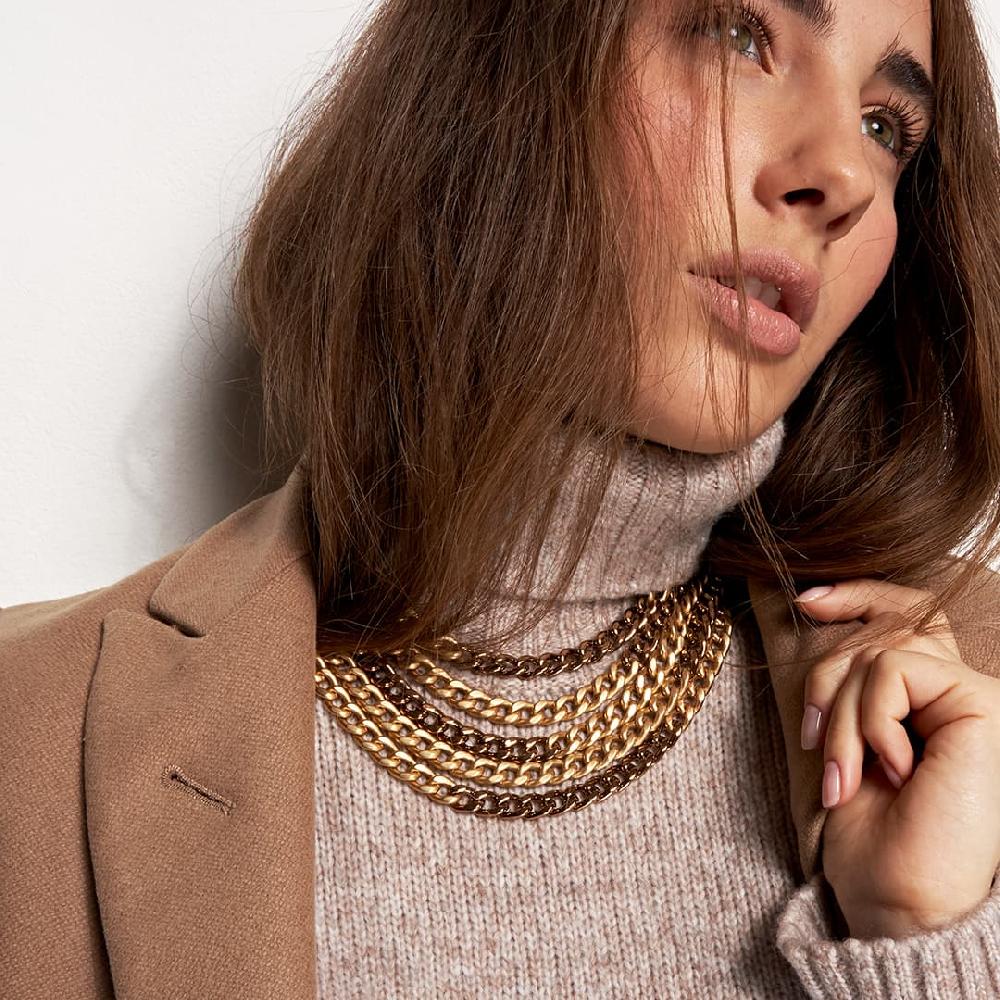 Unoaerre Collana In Bronzo Cioccolato 502836 | UNOAERRE Gioielli