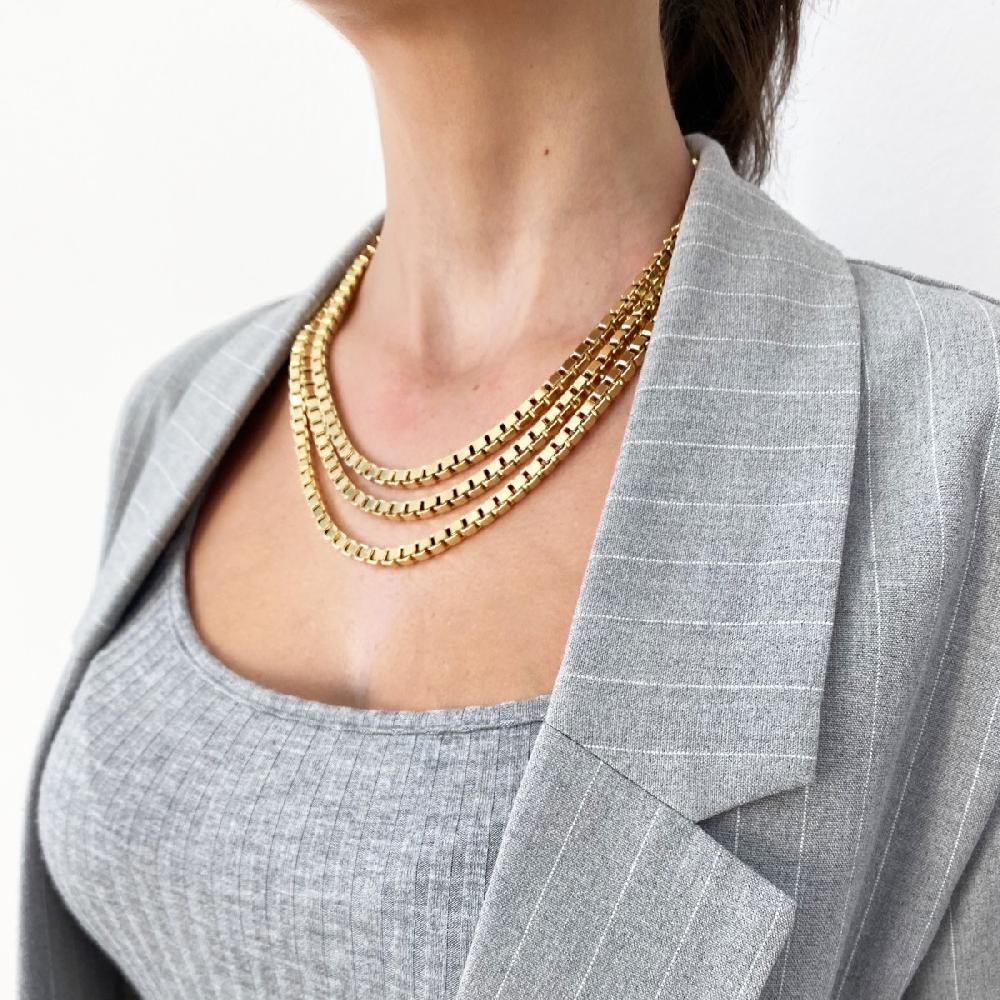 Unoaerre Collana In Bronzo Dorato 504593 | UNOAERRE Gioielli