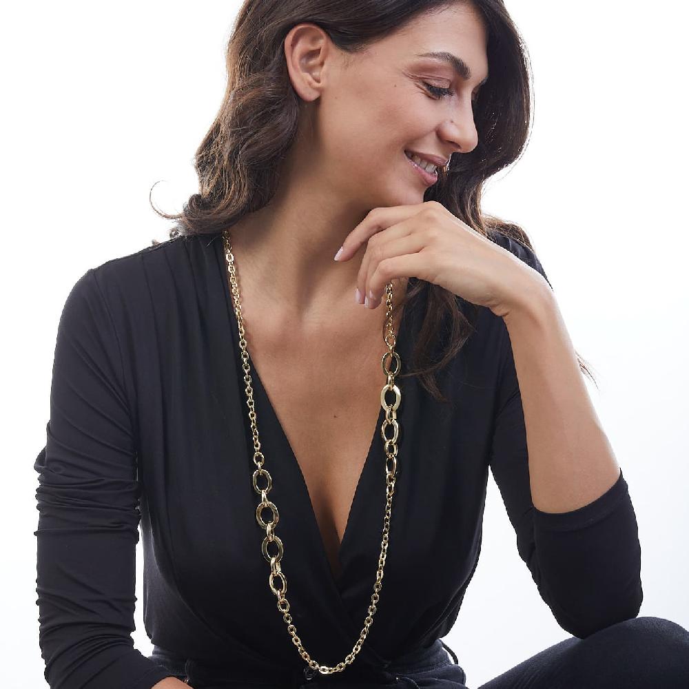 Unoaerre Collana In Bronzo Dorato 512204 | UNOAERRE Gioielli