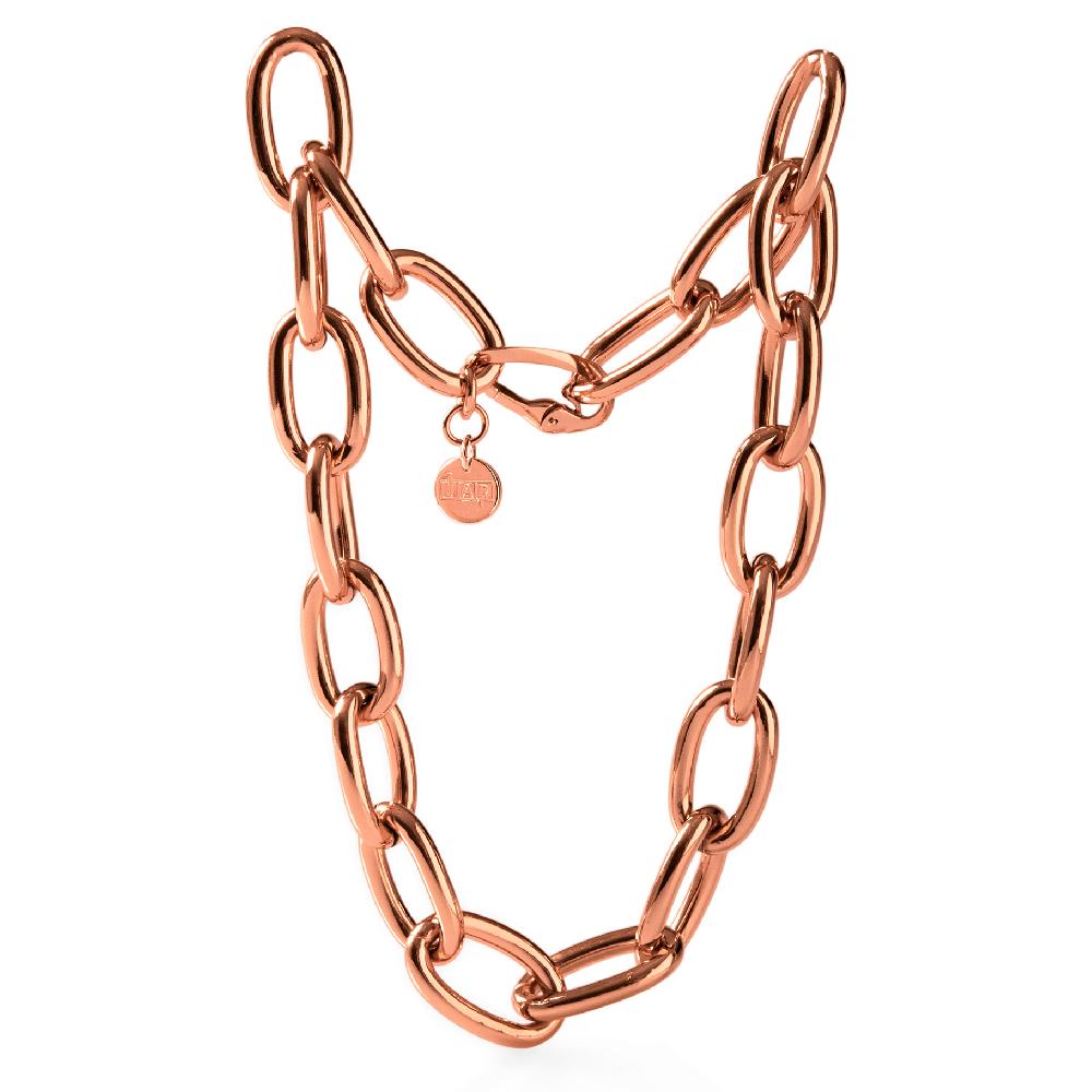 Unoaerre Collana in bronzo dorato rosa 509986 | UNOAERRE Gioielli