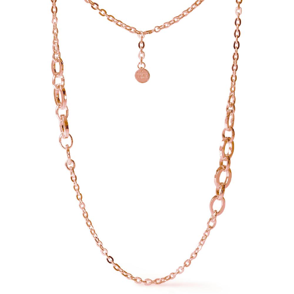 Unoaerre Collana in bronzo dorato rosa 512205 | UNOAERRE Gioielli