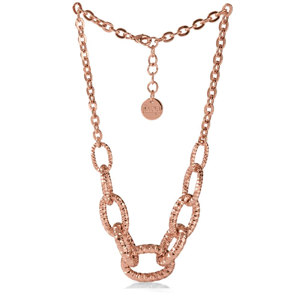 Unoaerre Collana in bronzo dorato rosa 512569 | UNOAERRE Gioielli