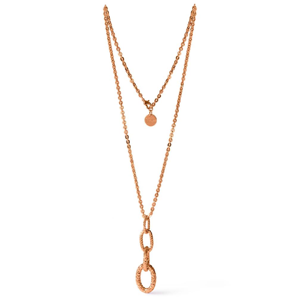Unoaerre Collana in bronzo dorato rosa 512572 | UNOAERRE Gioielli