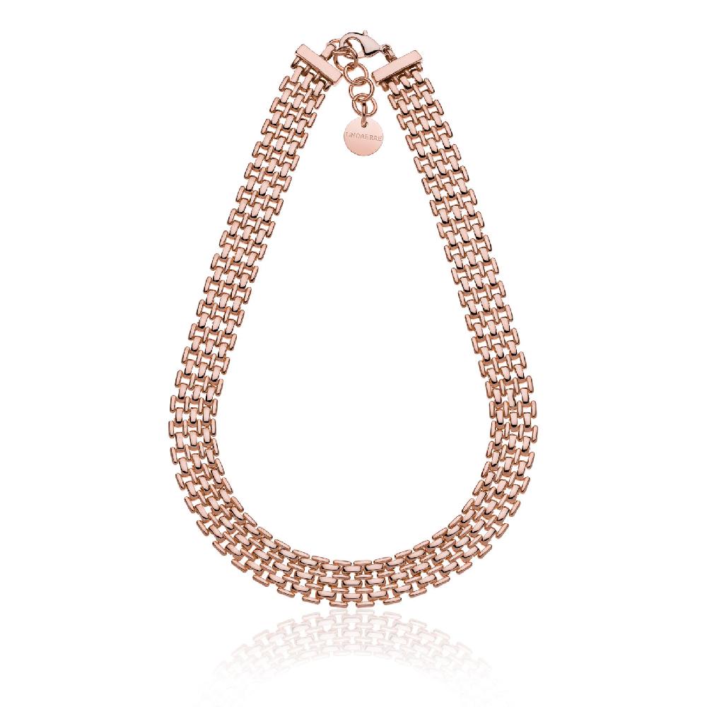 Unoaerre Collana in bronzo dorato rosa 540226 | UNOAERRE Gioielli