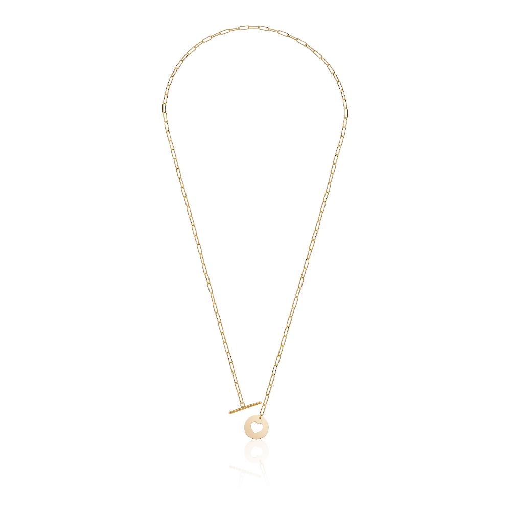 Unoaerre Collana in oro con pendente a forma di cuore | UNOAERRE Gioielli