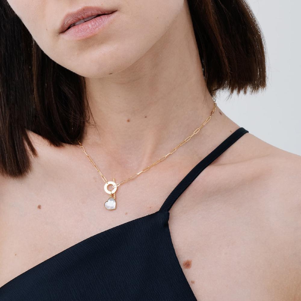 Unoaerre Collana In Oro Con Pendente In Madreperla | UNOAERRE Gioielli