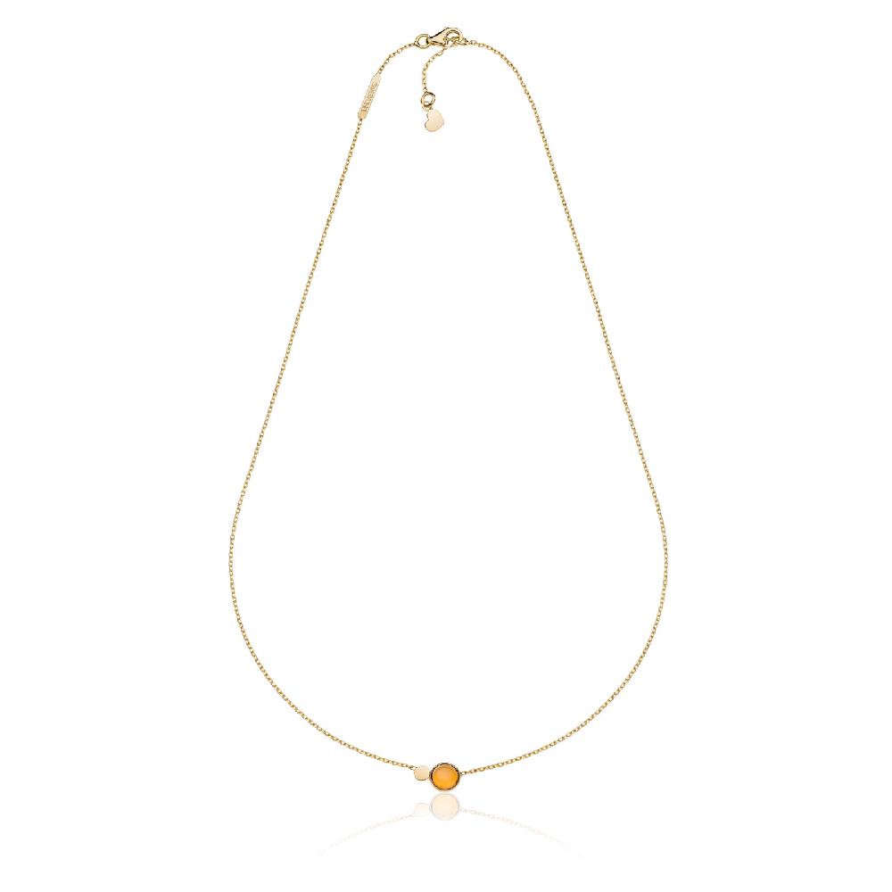 Unoaerre Collana in oro con quarzo | UNOAERRE Gioielli