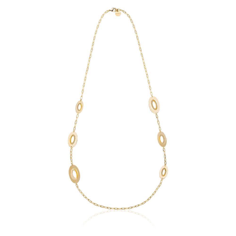 Unoaerre Collana lunga catena dorata | UNOAERRE Gioielli