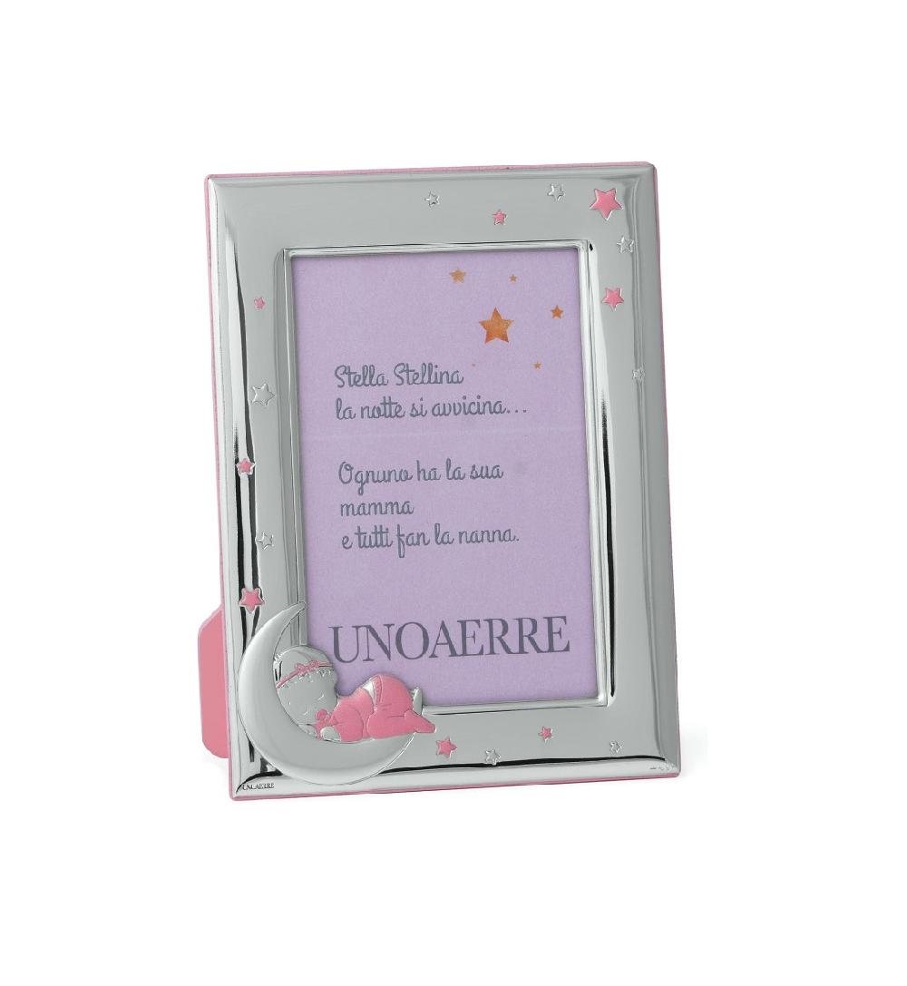Unoaerre Cornice portafoto in argento bianco 509640 | UNOAERRE Gioielli