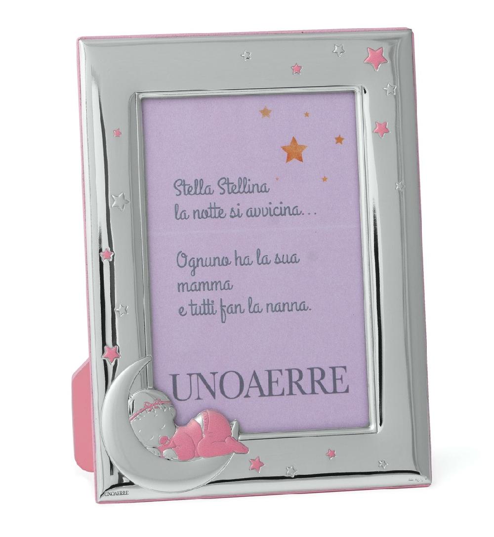 Unoaerre Cornice portafoto in argento bianco 509641 | UNOAERRE Gioielli