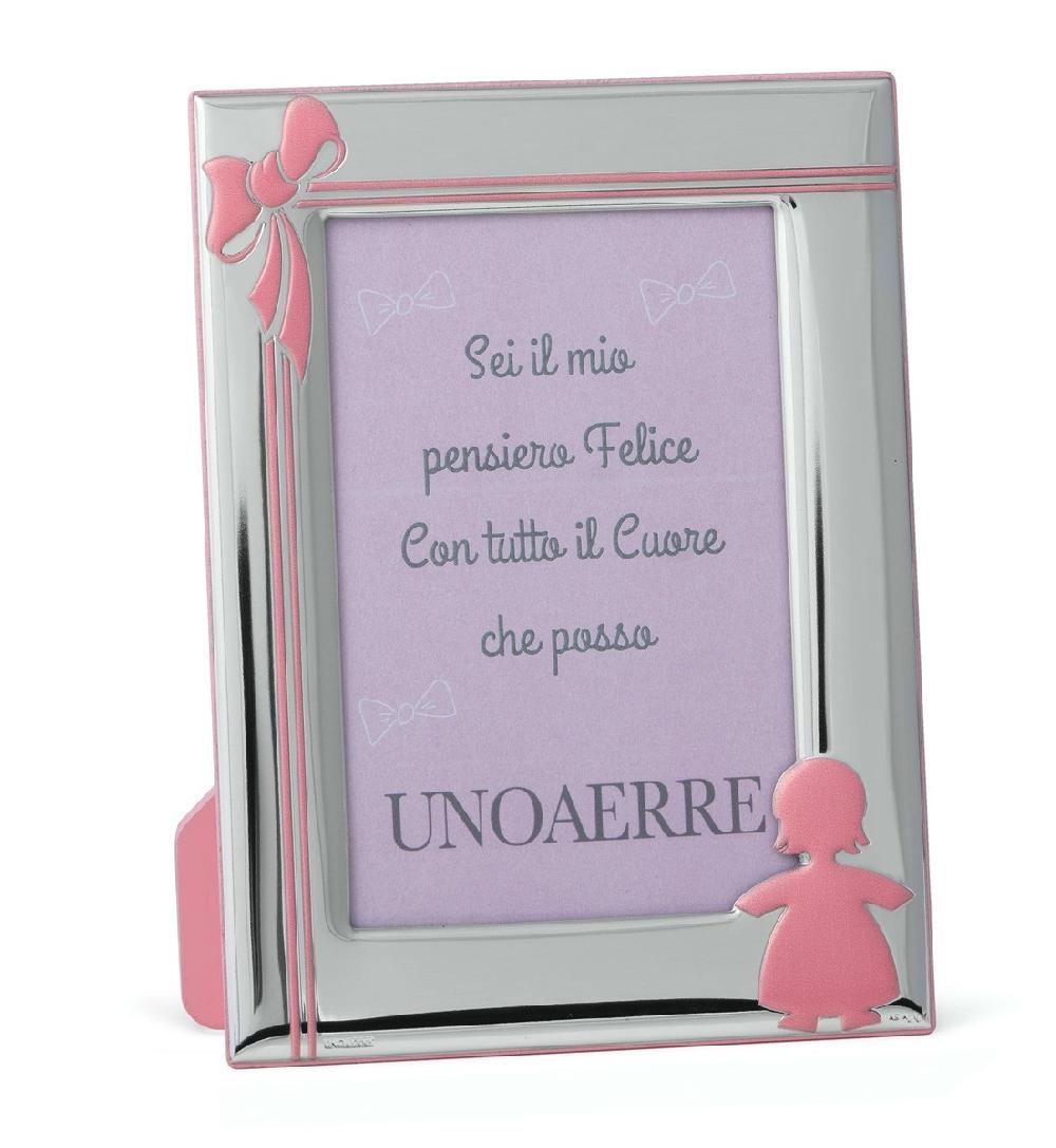 Unoaerre Cornice portafoto in argento bianco 509645 | UNOAERRE Gioielli