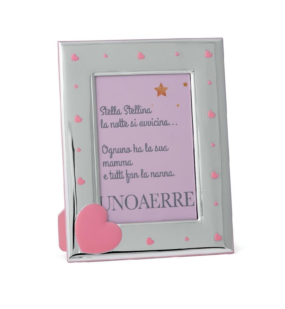 Unoaerre Cornice portafoto in argento bianco 509696 | UNOAERRE Gioielli