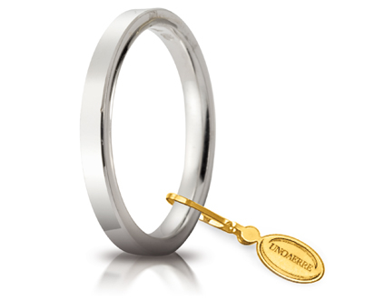 Unoaerre fede in oro bianco 025afc002000001075004 | UNOAERRE Gioielli