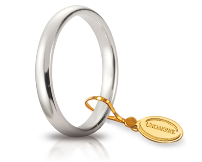 Unoaerre fede in oro bianco 030afc001000001075004 | UNOAERRE Gioielli