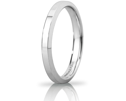 Unoaerre fede in oro bianco 030afc280000001075004 | UNOAERRE Gioielli