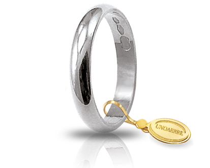 Unoaerre fede in oro bianco 030afn001000001075004 | UNOAERRE Gioielli