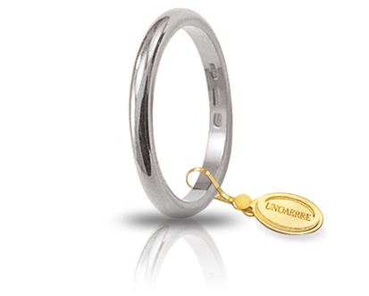Unoaerre fede in oro bianco 030afn004000001075004 | UNOAERRE Gioielli