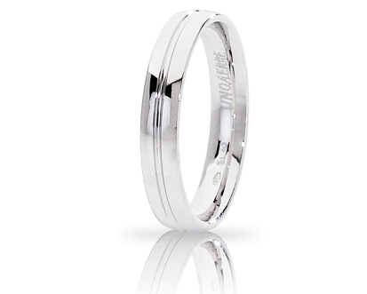 Unoaerre fede in oro bianco 034afc289000001075004 | UNOAERRE Gioielli