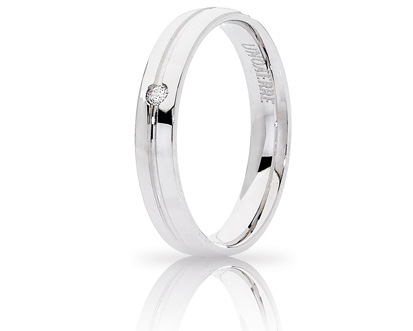 Unoaerre fede in oro bianco 034afc289001001075004 | UNOAERRE Gioielli