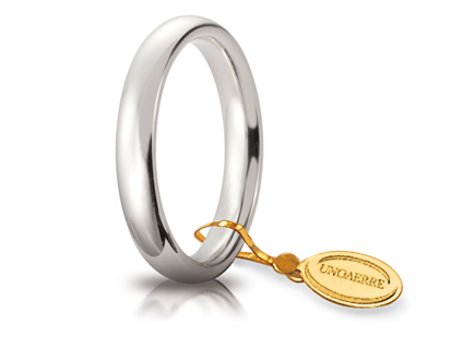 Unoaerre fede in oro bianco 035afc001000001075004 | UNOAERRE Gioielli