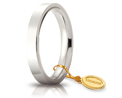 Unoaerre fede in oro bianco 035afc002000001075004 | UNOAERRE Gioielli