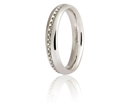 Unoaerre fede in oro bianco 040afc005045001075004 | UNOAERRE Gioielli