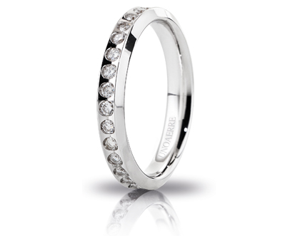 Unoaerre fede in oro bianco 040afc278030001075004 | UNOAERRE Gioielli