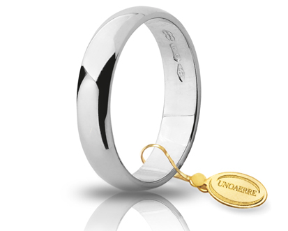 Unoaerre fede in oro bianco 040afn006000001075004 | UNOAERRE Gioielli