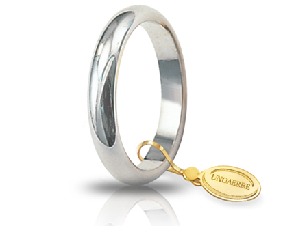 Unoaerre fede in oro bianco 050afn001000001075004 | UNOAERRE Gioielli
