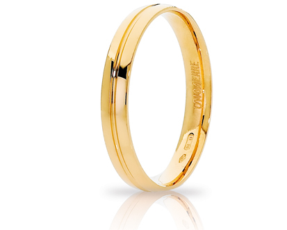 Unoaerre fede in oro giallo 034afc289000001075001 | UNOAERRE Gioielli