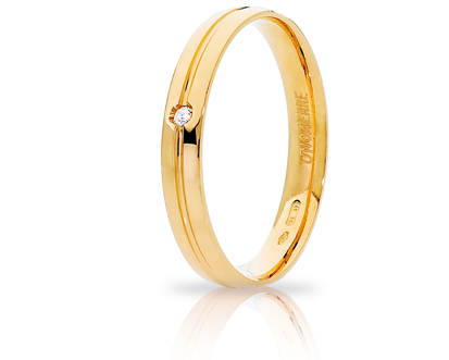 Unoaerre fede in oro giallo 034afc289001001075001 | UNOAERRE Gioielli