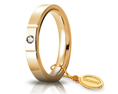 Unoaerre fede in oro giallo 035afc002001001075001 | UNOAERRE Gioielli