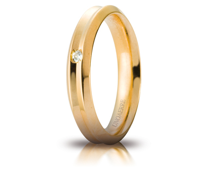 Unoaerre fede in oro giallo 040afc278001001075001 | UNOAERRE Gioielli