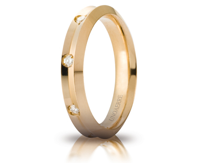 Unoaerre fede in oro giallo 040afc278008001075001 | UNOAERRE Gioielli