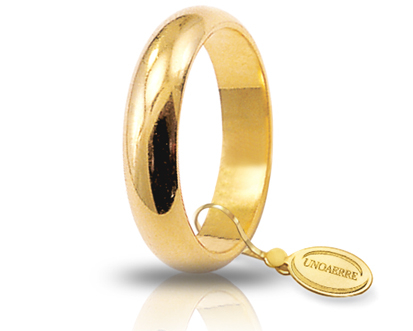 Unoaerre fede in oro giallo 070afn001000001075001 | UNOAERRE Gioielli