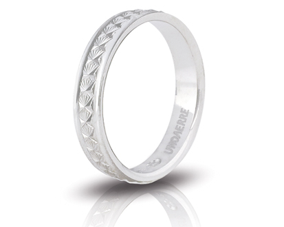 Unoaerre fedina in argento bianco 000af 285000002092504 | UNOAERRE Gioielli