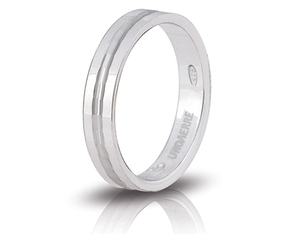 Unoaerre fedina in argento bianco 000af 286000002092504 | UNOAERRE Gioielli