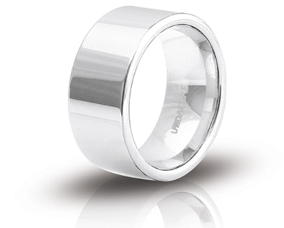 Unoaerre fedina in argento bianco 100afc002000002092504 | UNOAERRE Gioielli