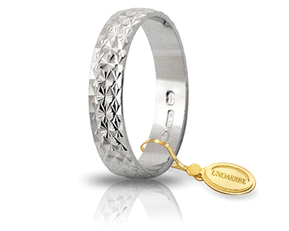 Unoaerre fedina in oro bianco 000af 161300001075004 | UNOAERRE Gioielli