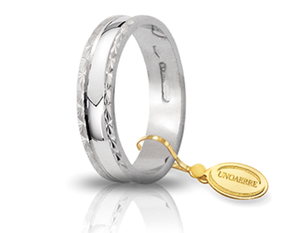 Unoaerre fedina in oro bianco 000af 235000001075004 | UNOAERRE Gioielli