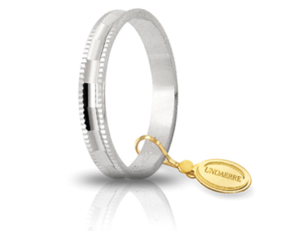 Unoaerre fedina in oro bianco 000af 240000001075004 | UNOAERRE Gioielli