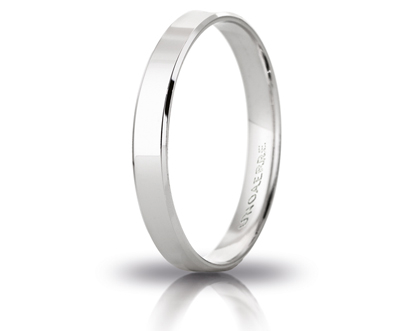 Unoaerre fedina in oro bianco 030ac 287000001075004 | UNOAERRE Gioielli