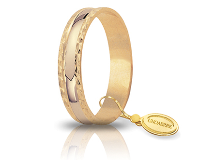 Unoaerre fedina in oro giallo 000af 235000001075003 | UNOAERRE Gioielli