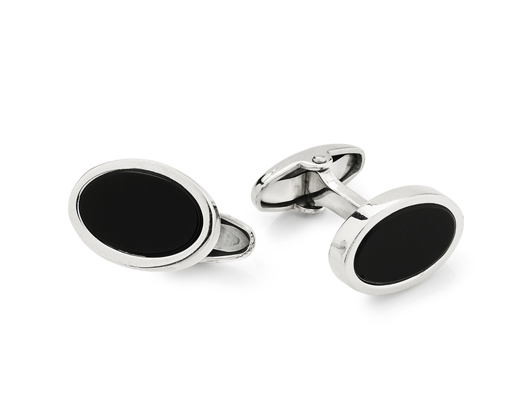 Unoaerre gemelli in argento bianco 463818 | UNOAERRE Gioielli