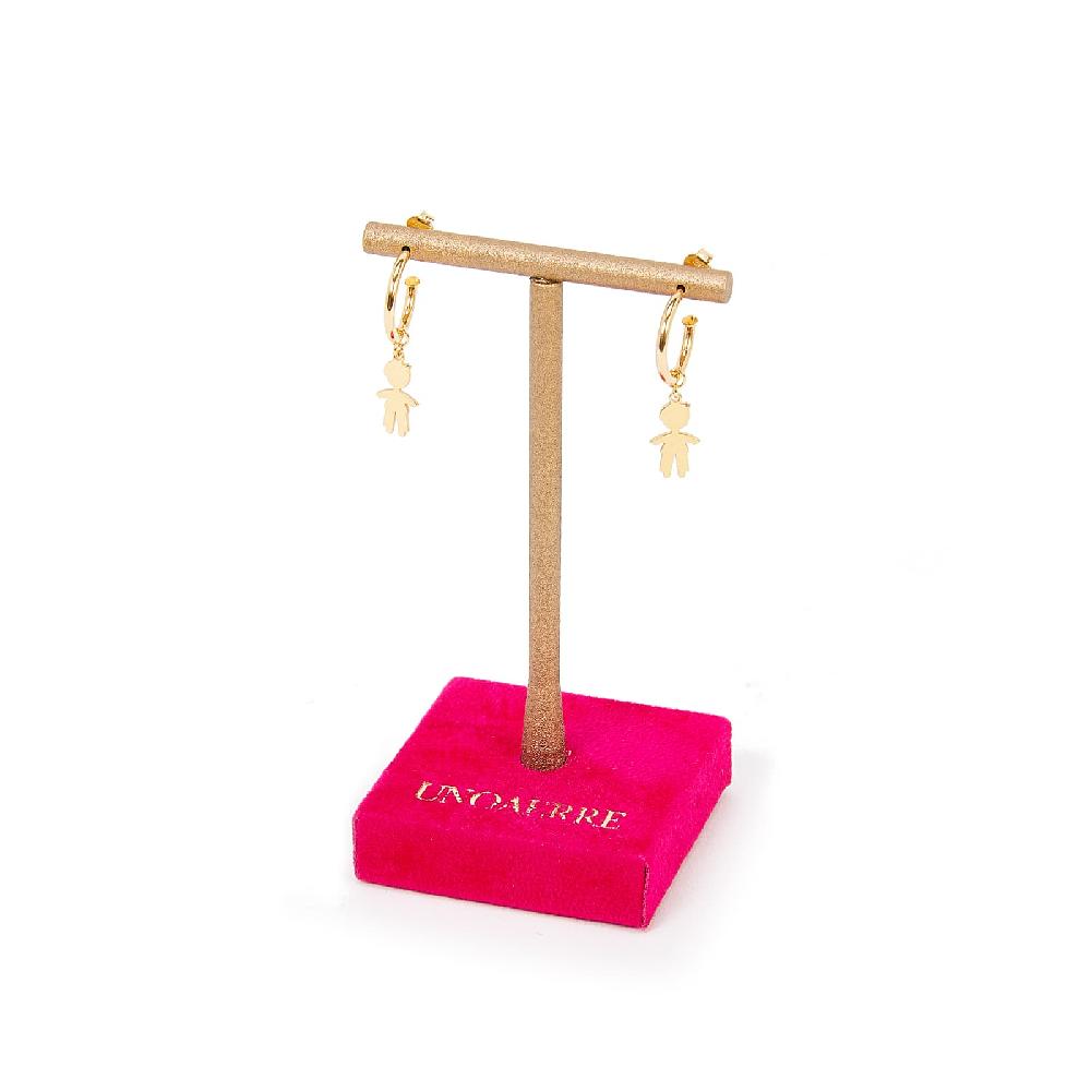 Unoaerre Mono Orecchino In Oro Con Pendente Bimbo | UNOAERRE Gioielli