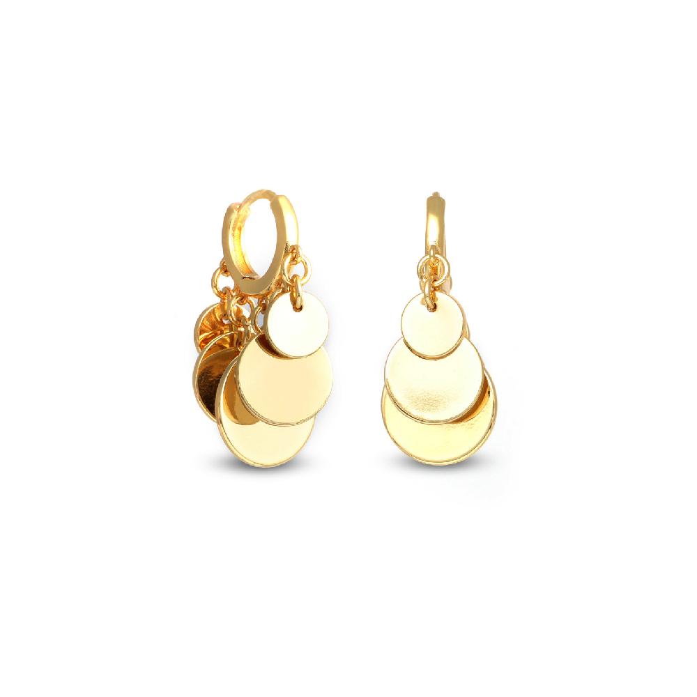 Unoaerre Orecchini a cerchietto dorati | UNOAERRE Gioielli